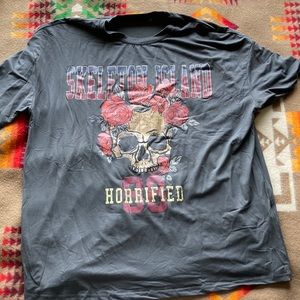 Large graphic T-shirt